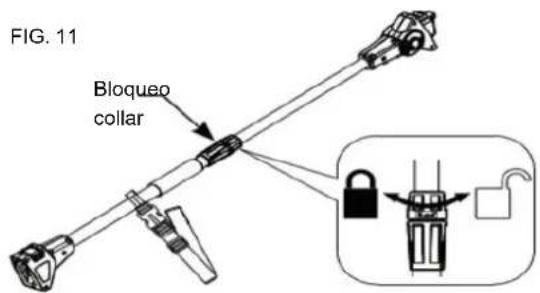 Earthwise CVP41810 - CÓ MO TRANSFORMAR EL CORTASETOS TELESCÓ PICO EN CORTASETOS DE TUBO - 2