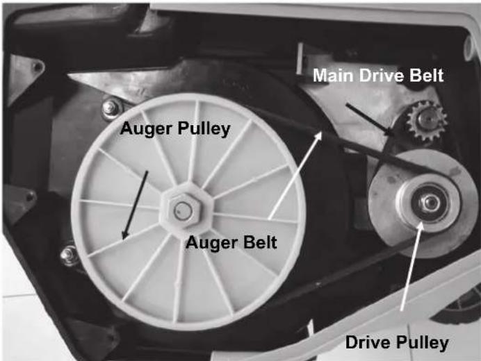 Earthwise SN75018 - Belt drive system structure (See Fig 18) - 1