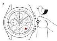BOSS Symphony - Synchronisation der Chronographenzeiger: - 4