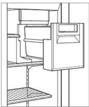 Sub-Zero CL3050U/O - Pour retirer le bac à glaçons (modèles côte à côte à distributeur) : - 1