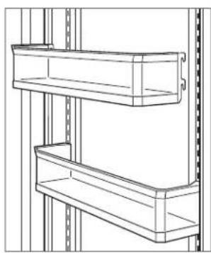 Sub-Zero CL3650F/O - FLIP-UP DAIRY COMPARTMENT - 1