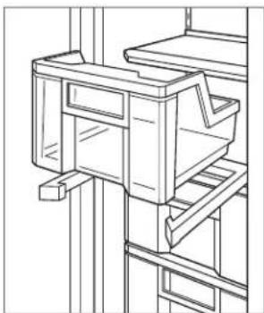 Sub-Zero CL3650F/O - To remove the ice bin (side-by-side models): - 2