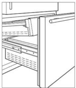 Sub-Zero CL3050UG/O - To install the freezer baskets (over-and-under models): - 1