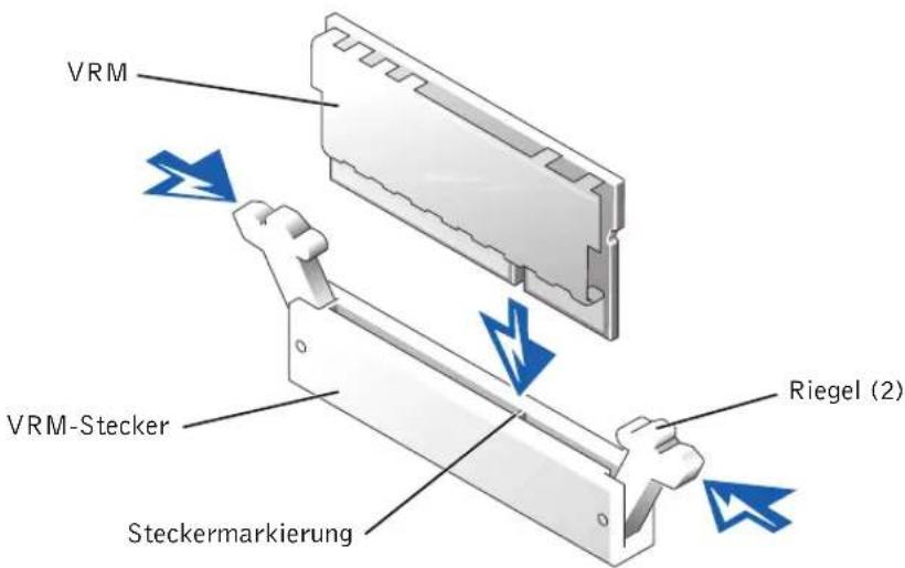 DELL PowerEdge 500SC - VORSICHT: Mikroprozessor und Wärmeableitblech können sehr heiß werden. Stellen Sie sicher, dass beide Komponenten ausreichend Zeit zum Abkühlen haben, bevor Sie sie berühren. - 10