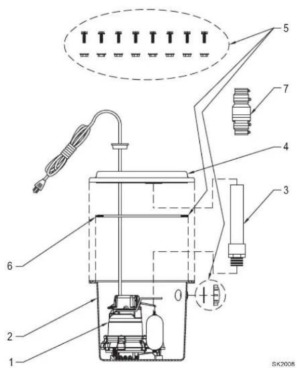 Zoeller Aquanot Spin 508 - ÉTAPE 6 Essai initial du système de cuve de vidange - 1