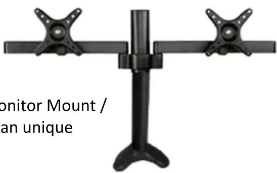 VICTOR High Rise DCX760 - Monitor Mount / Support pour écran - 1