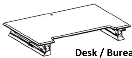 VICTOR High Rise DCX710G - Parts List / Liste des pièces : - 1