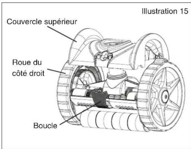 Pentair Rebel - Retrait des débris logés dans la turbine - 1