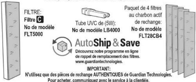Guardian CDAP5500 - L'AMPOULE CONTIENT DU MERCURE - 4