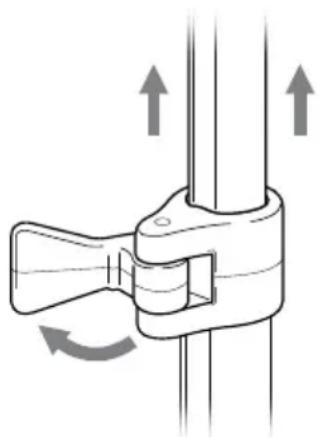 SteamFast SF-540 - ADJUSTING TELESCOPIC POLE - 1