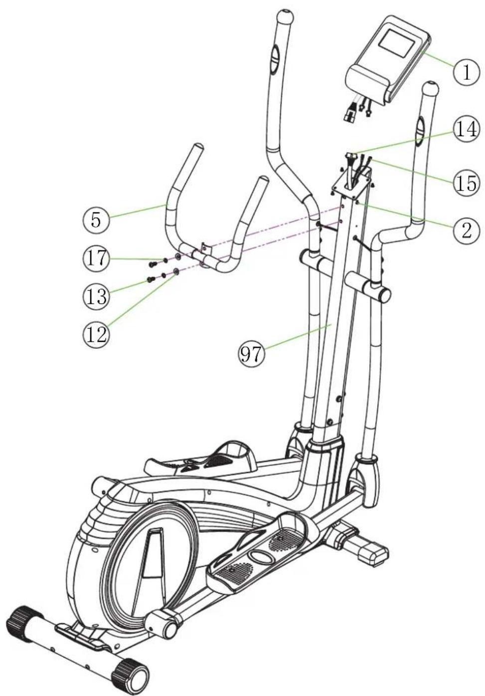 Motive Fitness CT 1500 - 5. - 1