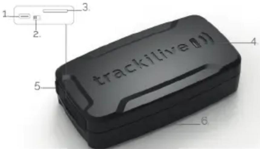 Trackilive TL-50 - Package Contents: - 1