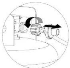 Uniflame GBC1405SP - Disconnecting LP Gas Tank - 1