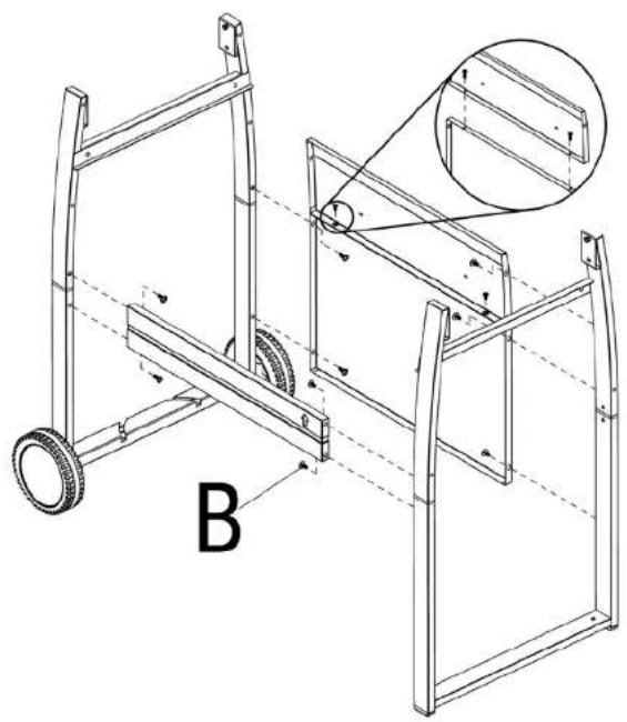 Uniflame GBC1405SP - Instructions d'assemblage (suite) - 1