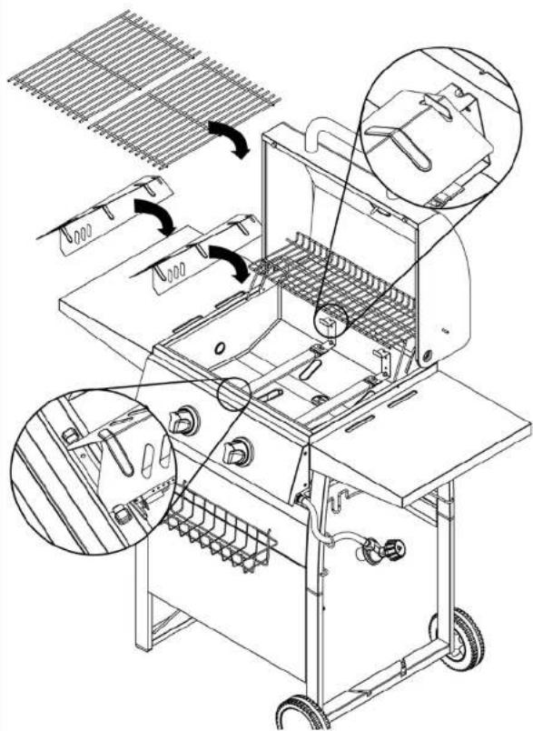 Uniflame GBC1405SP - Instructions d'assemblage (suite) - 3