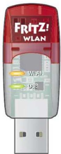 AVM FRITZ!WLAN Stick AC 430 - Confezione e caratteristiche del dispositivo - 1