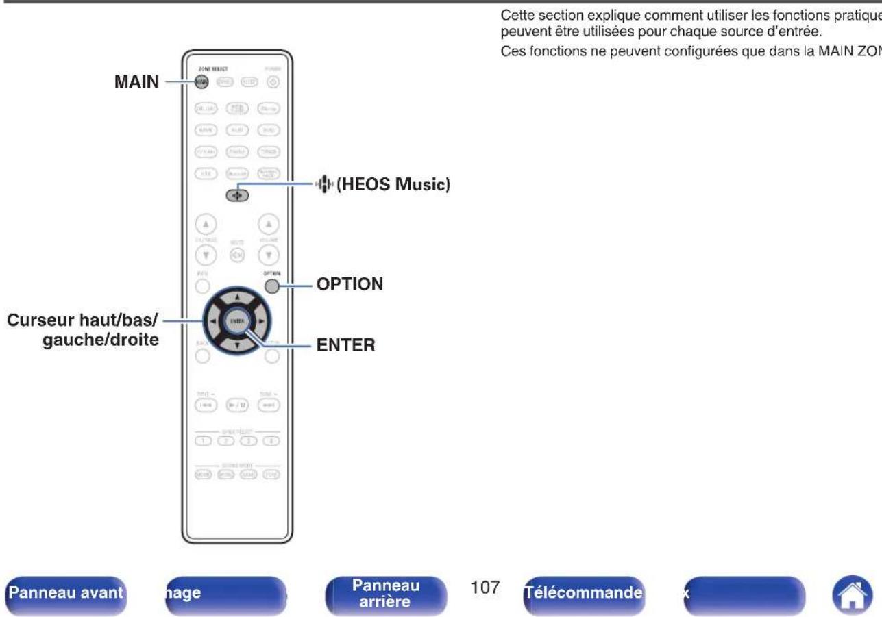 DENON AVR-S770H - Fonctions pratiques - 1