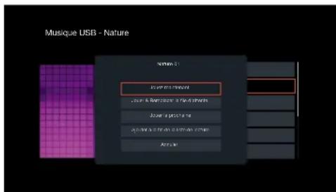 DENON AVR-S770H - Parcourez la musique sur votre dispositif mémoire USB et sélectionnez une musique à lire. - 2