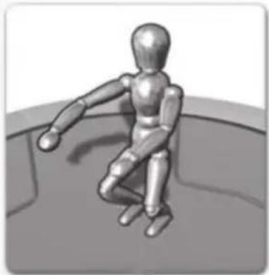 Exit Toys Black Edition - Användning av trampolinen - 1