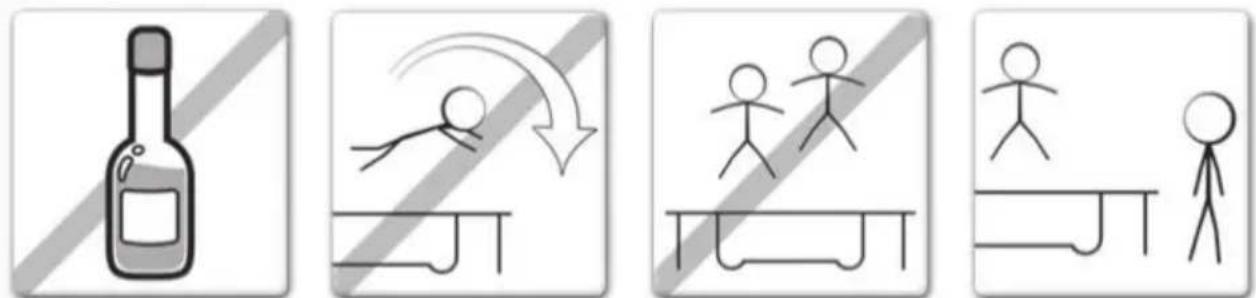 Exit Toys Black Edition - PRECAUTIONS À RESPECTER LORS DE l'UTILISATION DU TRAMPOLINE - 1