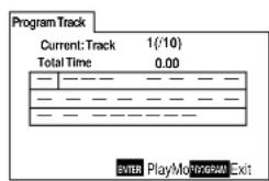MARANTZ DV-12S1 - Move down to the tracklist window and start entering chapter/title numbers. - 4
