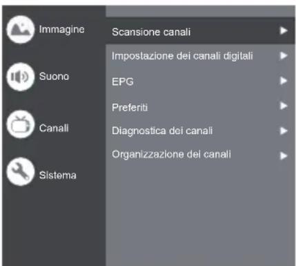 PANASONIC TX-32LSW504S - Canali - 1