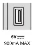 PANASONIC TX-32LSW504S - Inserting / Removing the USB Flash Memory - 3