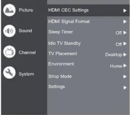 PANASONIC TX-32LSW504S - System - 1