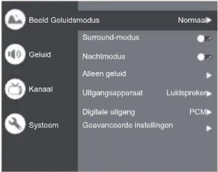 PANASONIC TX-32LSW504S - Geluid - 1
