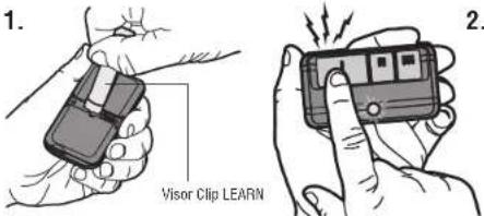1. Visor Clip LEARN 2.