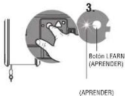 3. Botón LEARN (APRENDER) (APRENDER)