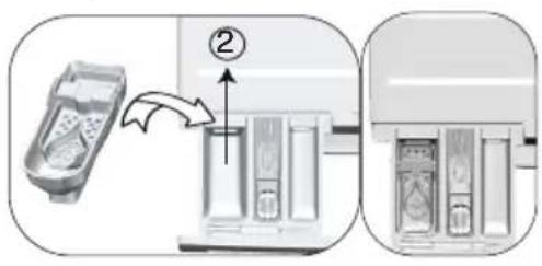 BEKO WUBT9212XBW - Si le produit contient un réservoir pour lessive liquide: - 1