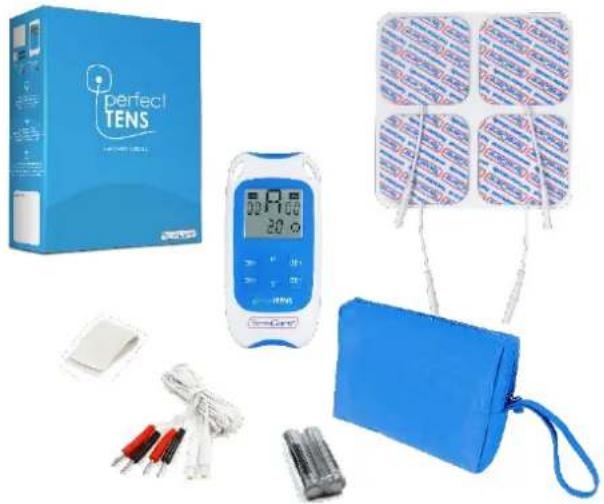 TensCare Perfect TENS - L'emballage contient : - 1