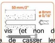 VOGELS TVM 3248 - Mur de béton / brique - 4