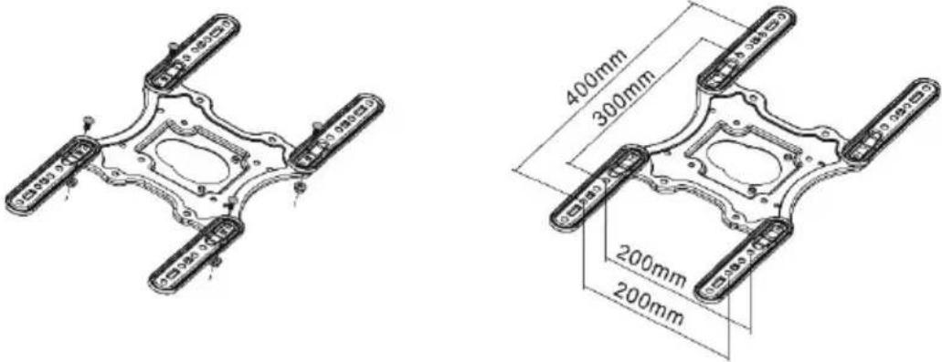 Digitus DA-90377 - UNIVERSAL FULL MOTION TV WALL MOUNT, 23" – 55" - 13