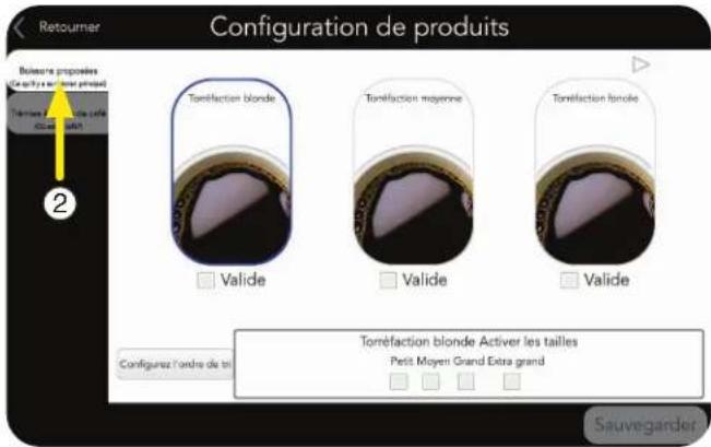 Retourner Configuration de produits Bouissre proposées (« laufy a couvrer prépar ») Tertéfaction blonde Valide Tertéfaction moyenne Valide Tertéfaction blonde Valide Tortréfaction blonde Activer les tailles Petit Moyeri Grand Extra grand Sauvegarder