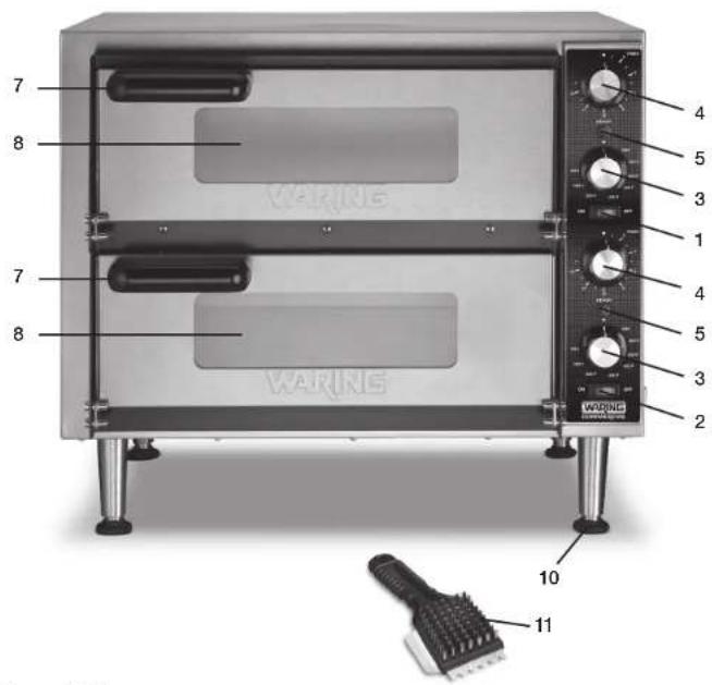 Waring Commercial WPO100 - Horno simple - 1