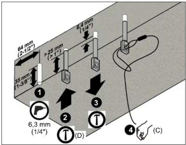 EPSON ELPMBP06 - Estructura de cielo raso en hormigón sólido - 2