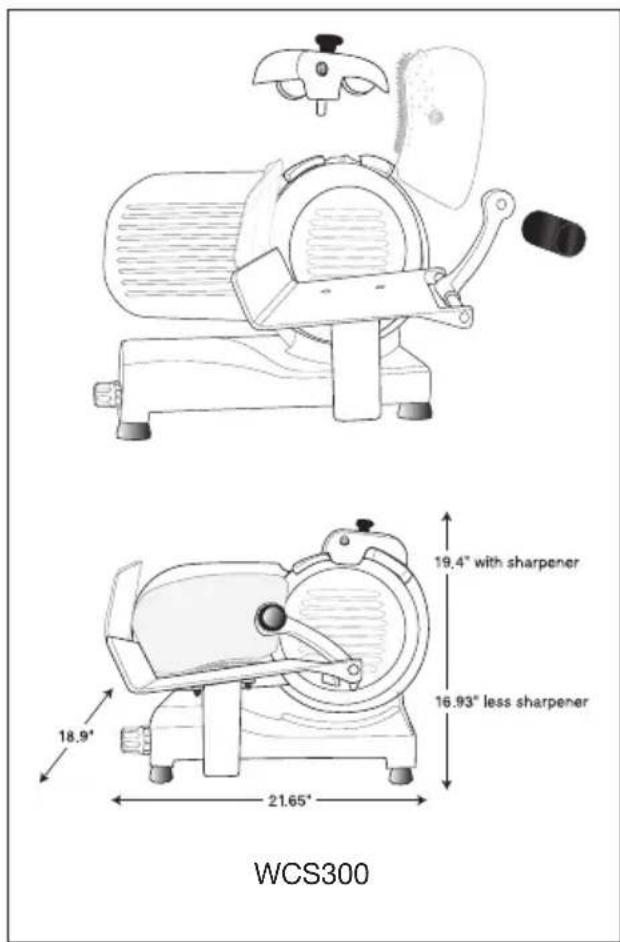 Waring Commercial WCS300SV - COMMON TECHNICAL CHARACTERISTICS - 3