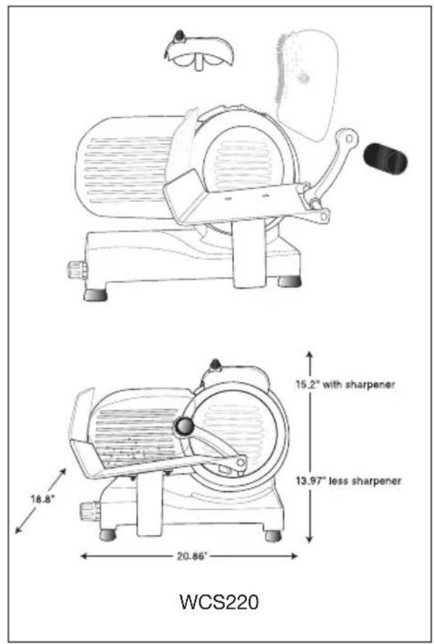 Waring Commercial WCS300SV - COMMON TECHNICAL CHARACTERISTICS - 1