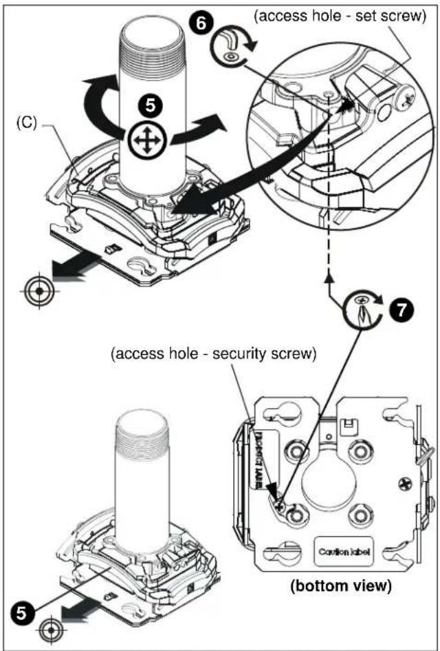 EPSON ELPMBPRH - Rough Alignment of Projector Mount - 2