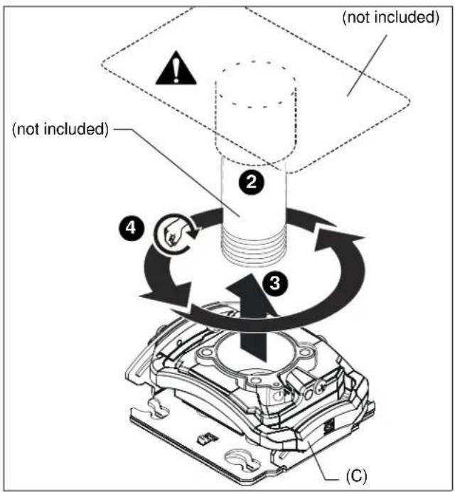 EPSON ELPMBPRH - Projectile Mount Installation - 2