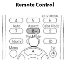 EPSON ELPMB53 - Change the aspect ratio if necessary - 2