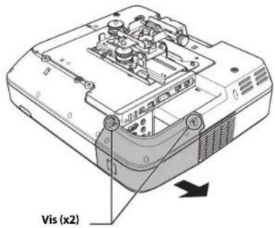 EPSON ELPMB53 - Fixez le projeteur au support de montage. - 1