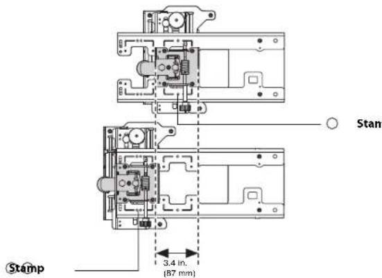 EPSON ELPMB53 - Adjustment from 3-axis adjustment unit installation position - 1