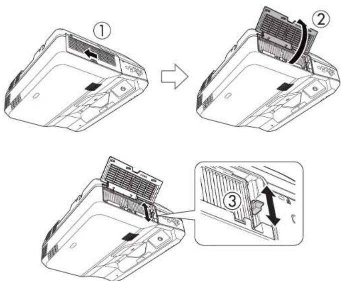 EPSON ELPMB53 - Reglez la mise au point - 1