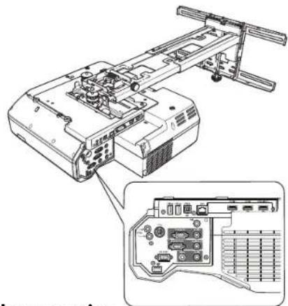 EPSON ELPMB53 - Connexion des apparils - 1
