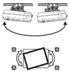 EPSON ELPMB53 - Use the adjustment dial on the left side to adjust the horizontal roll - 3