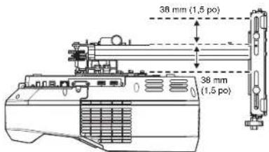 EPSON ELPMB53 - Plaque murale - 2