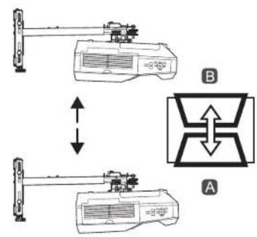 EPSON ELPMB53 - Use the adjustment dial on the top to adjust the vertical tilt - 2